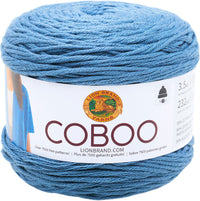 Lion Brand Coboo Yarn Denim