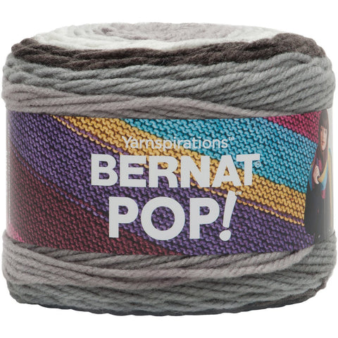 Bernat Pop Yarn Ebony And Ivory