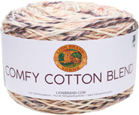 Lion Brand Comfy Cotton Blend Yarn Chai Latte