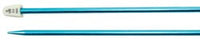 Silvalume Single Point Knitting Needles 10in Size 8 (5mm)