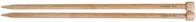 Bamboo Single Point Knitting Needles 13 14in Size 13 (9mm)
