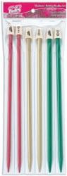 Silvalume 10in Knitting Needles Gift Set 3 Pairs Size 9, 10 and 10-1/2