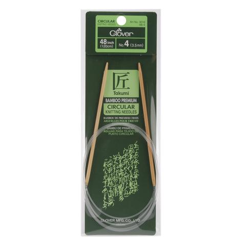 Bamboo Circular Knitting Needles 48in Size 4 (3.5mm)