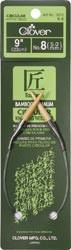 Bamboo Circular Knitting Needles 9in Size 8 (5mm)