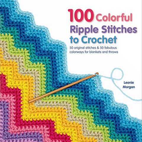 100 Colorful Ripple Stitches To Crochet