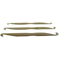 Double Ended Bone Crochet Hooks 3/Pkg