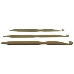 Double Ended Bone Crochet Hook & Point 3/Pkg