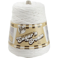 Lily® Sugar'n Cream® Cone Yarn White, Multipack Of 3