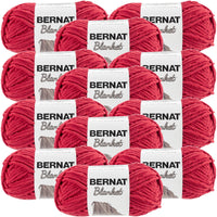 Bernat® Blanket Yarn Cranberry, Multipack Of 12