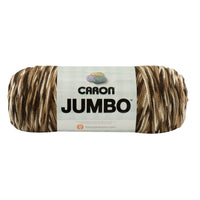 Caron Jumbo Print Yarn Chocolate, Multipack Of 8