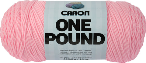 Caron One Pound Yarn Soft Pink, Multipack Of 4