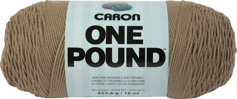 Caron One Pound Yarn Taupe, Multipack Of 4