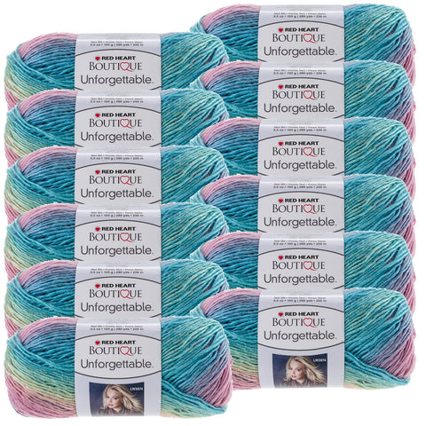 Red Heart® Unforgettable Yarn Candied, Multipack Of 12