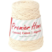 Premier® Home Cotton Yarn Solid Cone Cream