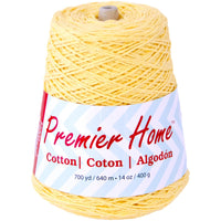 Premier® Home Cotton Yarn Solid Cone Yellow