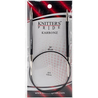 Karbonz Fixed Circular Needles 24in Size 9 (5.5mm)