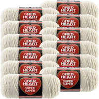 Red Heart® Super Saver® Yarn Aran, Multipack Of 12