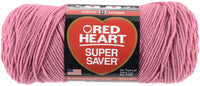 Red Heart® Super Saver® Yarn Light Raspberry, Multipack Of 6