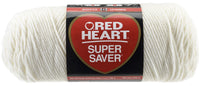 Red Heart® Super Saver® Yarn Soft White, Multipack Of 6
