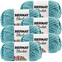 Bernat® Blanket Yarn Light Teal, Multipack Of 6