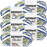 Bernat® Blanket Yarn Oceanside, Multipack Of 6