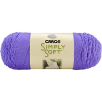 Caron Simply Soft Brites Yarn Berry Blue, Multipack Of 12