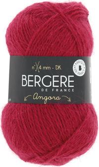 Bergere De France Angora Yarn Rouge