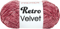 Premier Retro Velvet Yarn Rose