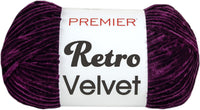 Premier Retro Velvet Yarn Purple