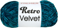 Premier Retro Velvet Yarn Teal