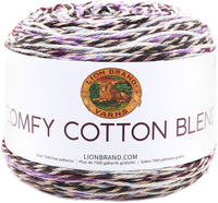 Lion Brand® Comfy Cotton Blend Yarn Blueberry Muffin
