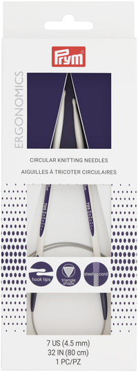 Prym Circular Knitting Needles 32in Size 7 4.5mm