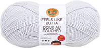 Lion Brand Feels Like Butta Bonus Bundle Yarn Pale Grey
