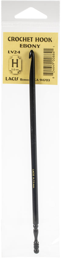 Lacis Ebony Crochet Hook Size H8/5mm