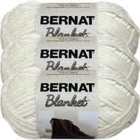 Bernat Blanket Yarn-Vintage White, Multipack Of 3