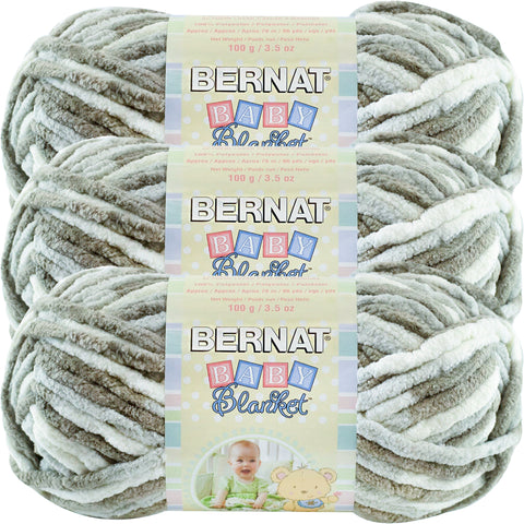 Bernat Baby Blanket Yarn Little Sand Castles Multipack Of 3