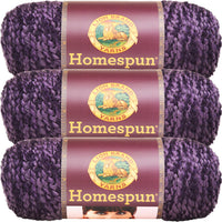 Lion Brand Homespun Yarn Gothic Multipack Of 3
