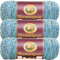 Lion Brand Homespun Yarn Windsor Multipack Of 3