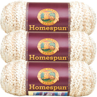 Lion Brand Homespun Yarn Pearls Multipack Of 3
