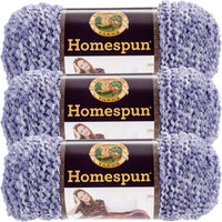 Lion Brand Homespun Yarn Purple Aster Multipack Of 3