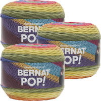 Bernat Pop! Yarn Full Spectrum Multipack Of 3