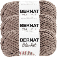 Bernat Blanket Yarn Taupe Multipack Of 3