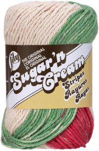 Lily® Sugar'n Cream® Yarn Stripes Holiday Multipack Of 6