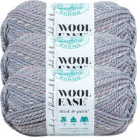 Lion Brand Wool-Ease Thick & Quick Yarn Storm Front Multipack Of 3