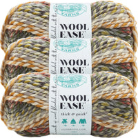 Lion Brand Wool-Ease Thick & Quick Yarn Coney Island Multipack Of 3