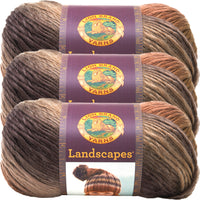 Lion Brand Landscapes Yarn Sand Dune Multipack Of 3