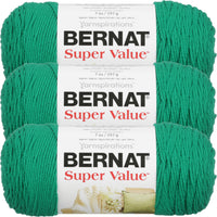 Bernat® Super Value® Yarn Kelly Multipack Of 3