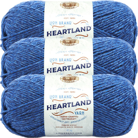 Lion Brand Heartland Yarn Olympic Multipack Of 3