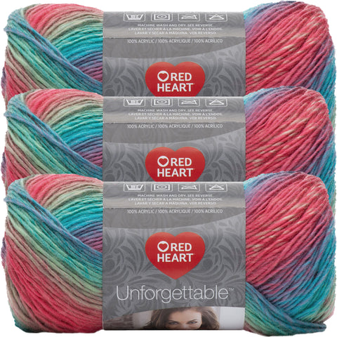 Red Heart Unforgettable Yarn Parrot Multipack Of 3