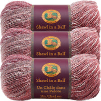 Lion Brand Shawl In A Ball Yarn Moonstone Multipack Of 3